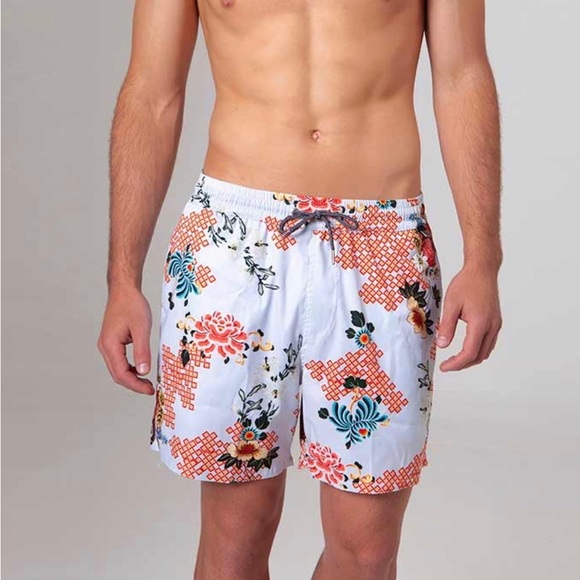 Agua Bendita Swimwear Alanya Joe Trunk - Picture 1 of 4